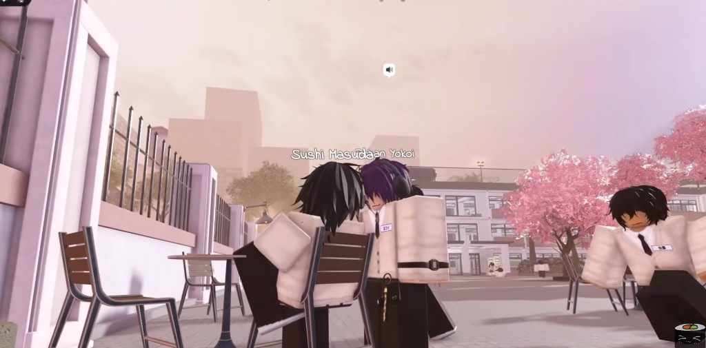 Under the cherry blossoms